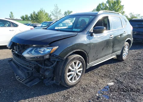 2017 Nissan Rogue Sv z USA, uszkodzony, nr VIN KNMAT2MV4HP583138